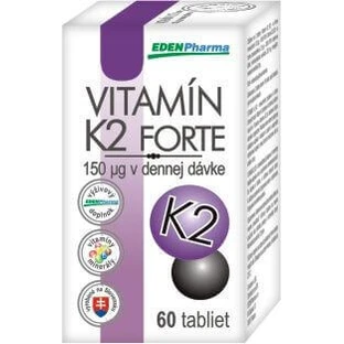 Edenpharma VITAMIN K2 Forte 60 tbl 60 таблеток