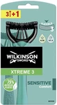 Wilkinson Sword Одноразовая бритва Xtreme3 sensitive comfort 4 шт.
