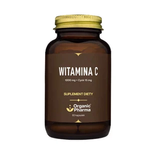 Organic Pharma Витамин C 1000 мг + цинк 15 мг, 60 капсул