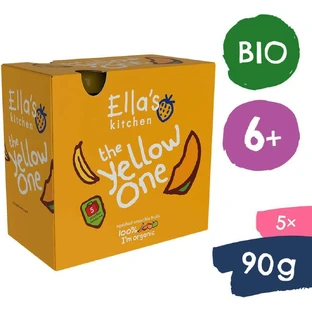 Ella's Kitchen BIO Yellow One Фруктовое пюре с бананом 5 х 90 г
