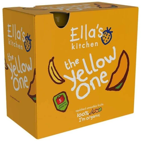Ella's Kitchen BIO Yellow One Фруктовое пюре с бананом 5 х 90 г: цены и характеристики