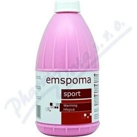 EMSPOMA Зігріваюча - рожева "O" 1×500 мл, масажна емульсія: ціни та характеристики