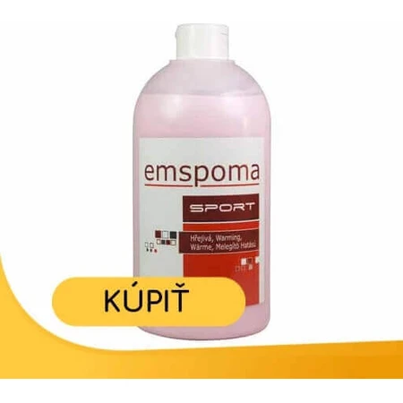 EMSPOMA Зігріваюча - рожева "O" 1×500 мл, масажна емульсія: ціни та характеристики