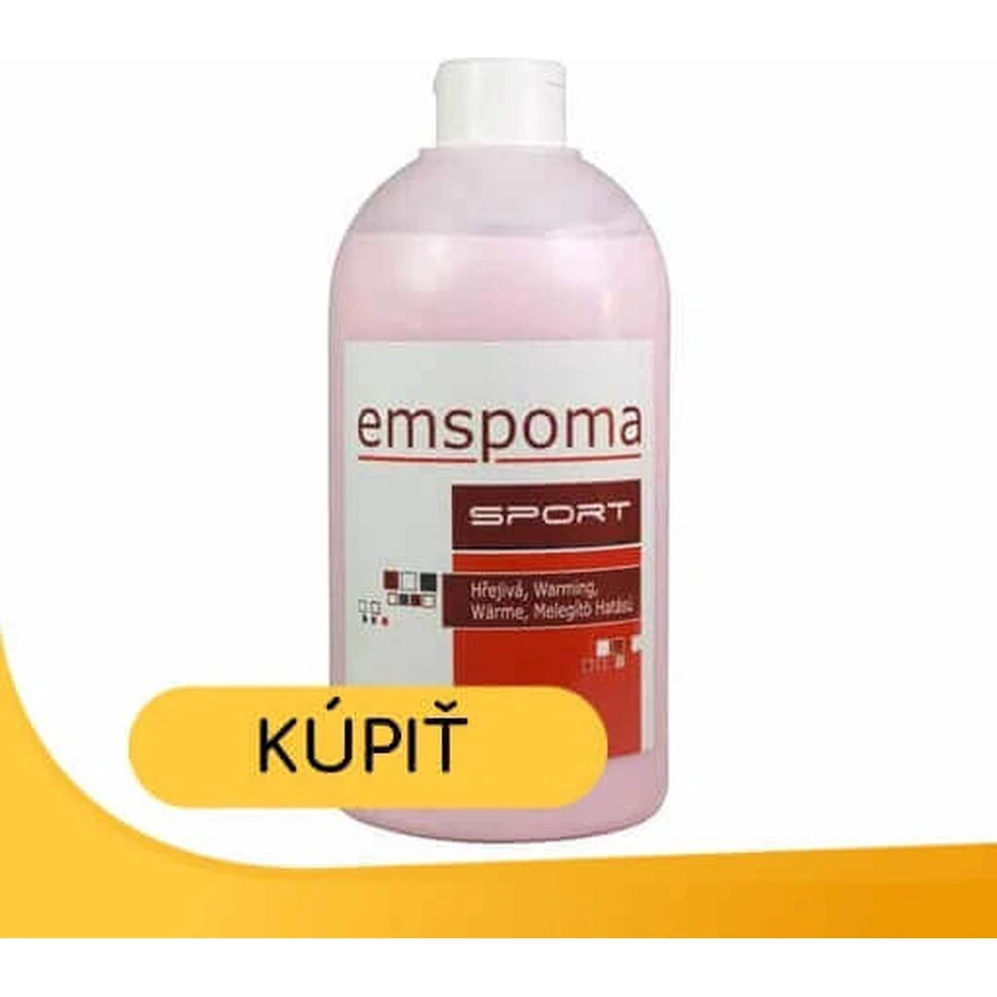 EMSPOMA Зігріваюча - рожева "O" 1×500 мл, масажна емульсія: ціни та характеристики