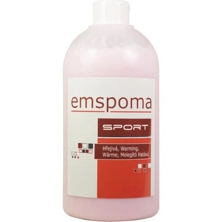 EMSPOMA Зігріваюча - рожева "O" 1×500 мл, масажна емульсія: ціни та характеристики