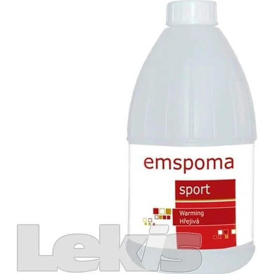 EMSPOMA Зігріваюча - рожева "O" 1×500 мл, масажна емульсія: ціни та характеристики