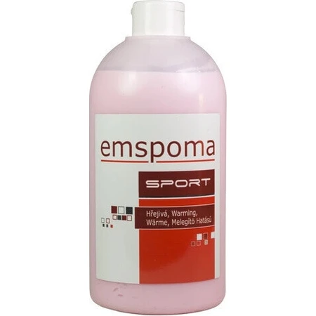 EMSPOMA Зігріваюча - рожева "O" 1×500 мл, масажна емульсія: ціни та характеристики