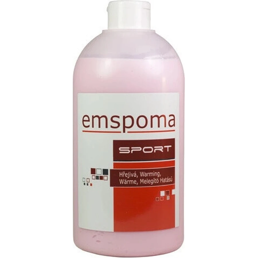 EMSPOMA Зігріваюча - рожева "O" 1×500 мл, масажна емульсія: ціни та характеристики