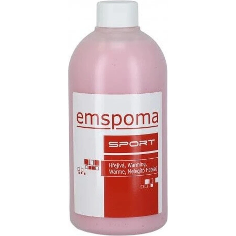 EMSPOMA Зігріваюча - рожева "O" 1×500 мл, масажна емульсія: ціни та характеристики