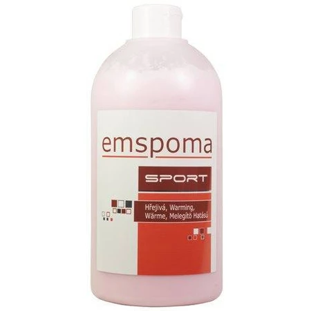 EMSPOMA Зігріваюча - рожева "O" 1×500 мл, масажна емульсія: ціни та характеристики