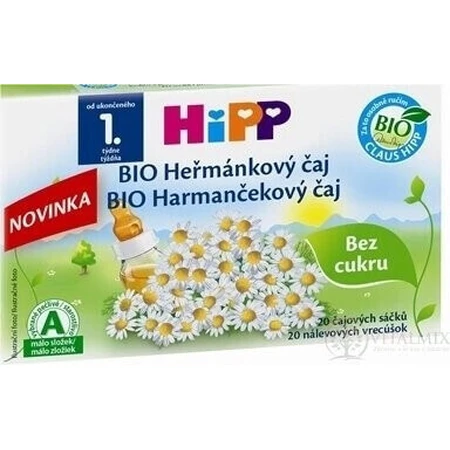 HiPP BIO Ромашковий чай 20×1,5 г, ромашковий чай: ціни та характеристики