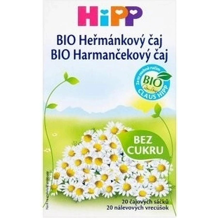 HiPP BIO Ромашковий чай 20×1,5 г, ромашковий чай: ціни та характеристики