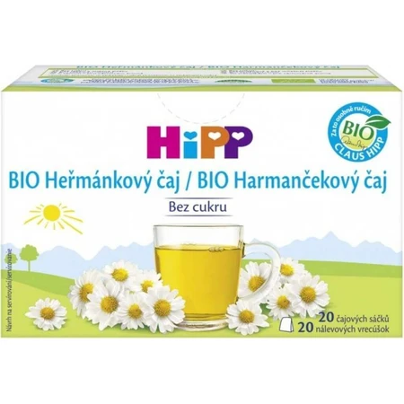 HiPP BIO Ромашковий чай 20×1,5 г, ромашковий чай: ціни та характеристики