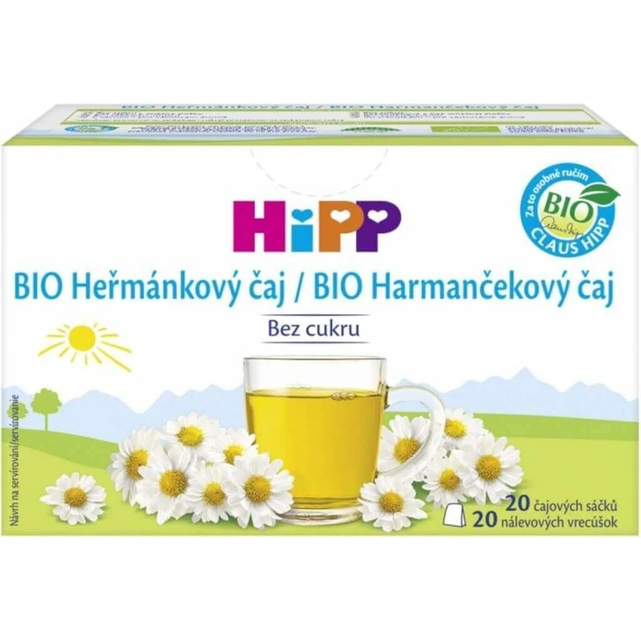 HiPP BIO Ромашковий чай 20×1,5 г, ромашковий чай: ціни та характеристики