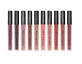 Набор из 10 помад для губ, Niceface, Mousse Matte