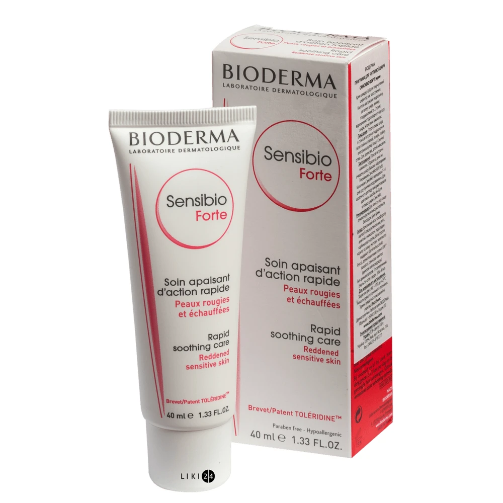 Крем для обличчя Bioderma Sensibio Forte, 40 мл: ціни та характеристики