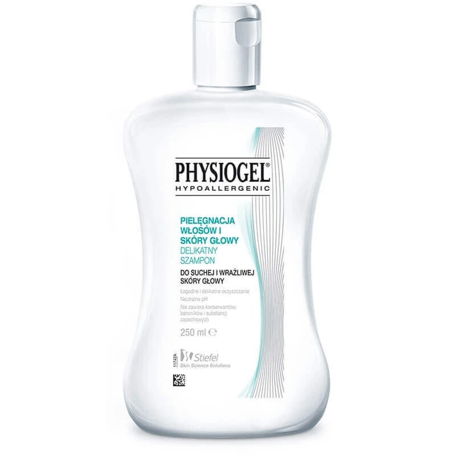 Шампунь для волосся Physiogel Hypoallergenic Gentle Shampoo для сухої та чутливої ​​шкіри, 250 мл: ціни та характеристики