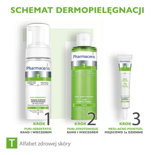 Pharmaceris T Medi Acne Point-Gel, точковий гель для локалізованих мікрозапальних уражень 2% H2O2, 10 мл
