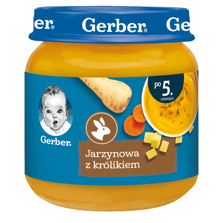 Gerber Zupa, овощной суп с кроликом, после 5 месяцев, 125 г: цены и характеристики