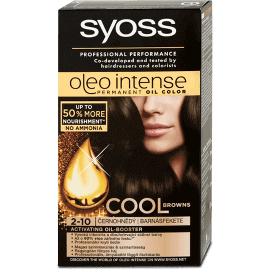 Syoss Oleo Intense Permanent Paint 2-10, 1 шт.: цены и характеристики