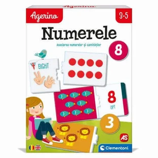 Розвиваюча гра Agerino Numbers, 3 роки+, Clementoni