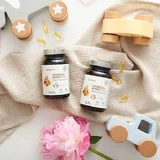 Aura Herbals Омега + Вітамін D3 800 МО для дітей, 60 капсул, що закручуються