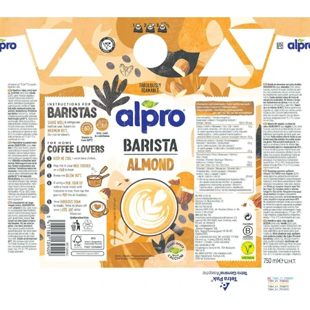Alpro BARISTA Миндальный напиток 750 мл: цены и характеристики
