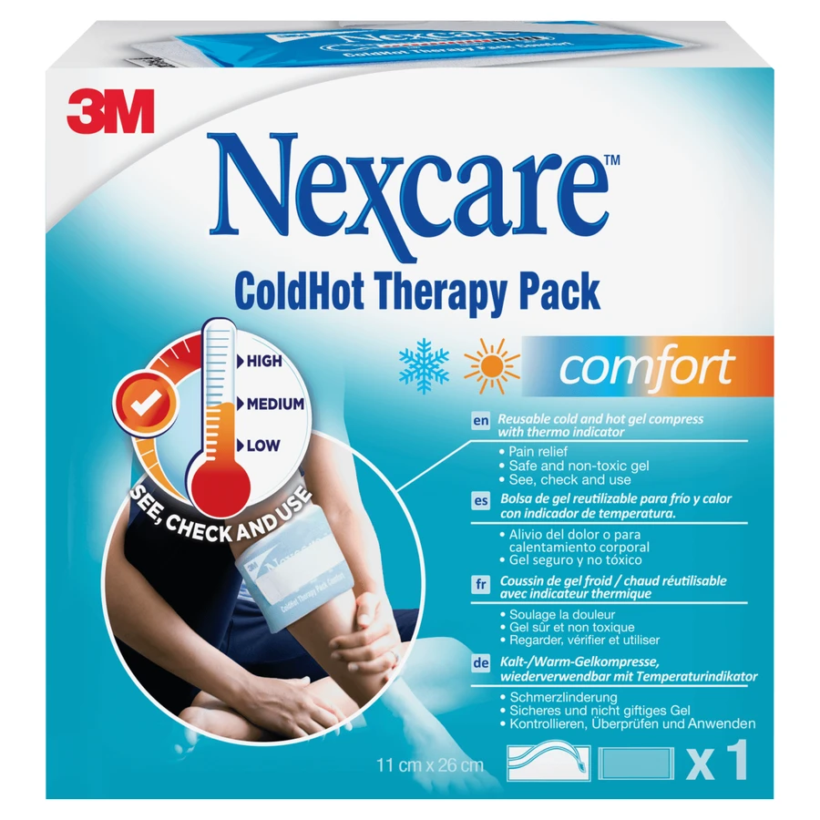 Nexcare ColdHot Comfort, подушечка, 11 см x 26 см, 1 шт.: цены и характеристики