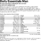 Flow Daily Essentials Man 90 твердих капсул