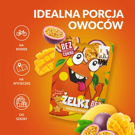 BeRAW! Kids, эльки, манго, маракуйя, без добавления сахара, 35 г КОРОТКАЯ ДАТА: цены и характеристики