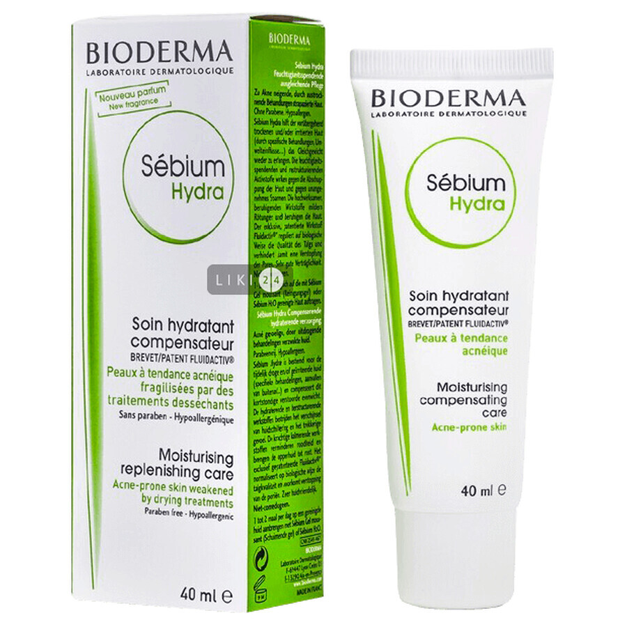 Крем для лица Bioderma Sebiom Hydra, 40 мл: цены и характеристики