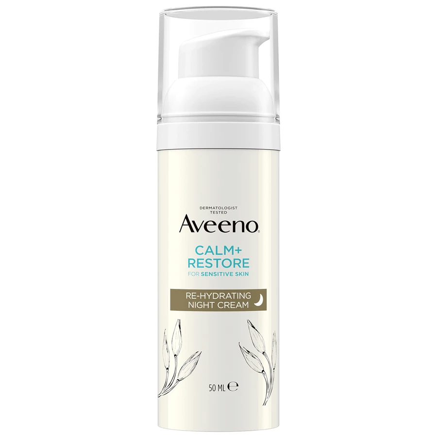 Aveeno Calm+ Restore, увлажняющий ночной крем, 50 мл: цены и характеристики