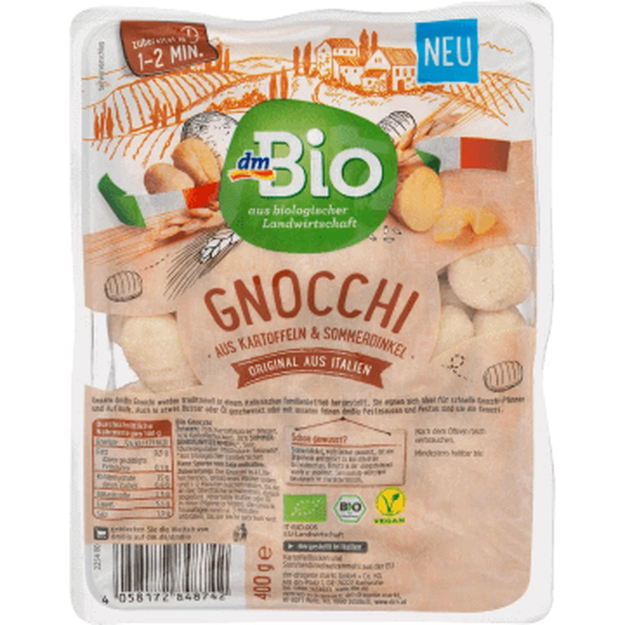 DmBio Ньокки ECO, 400 г: цены и характеристики