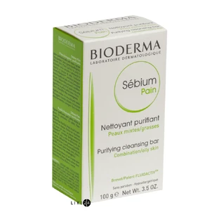 Твердое мыло Bioderma Sebium, 100 г