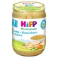 Пюре HiPP Bio Куриный супчик с лапшой и индейкой, после 7 месяцев, 190 г