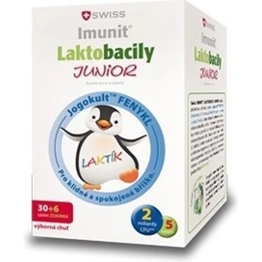 SWISS Lactobacilli JUNIOR Immunit + витамин D3 30+6 табл. 1×36 табл, витамины: цены и характеристики