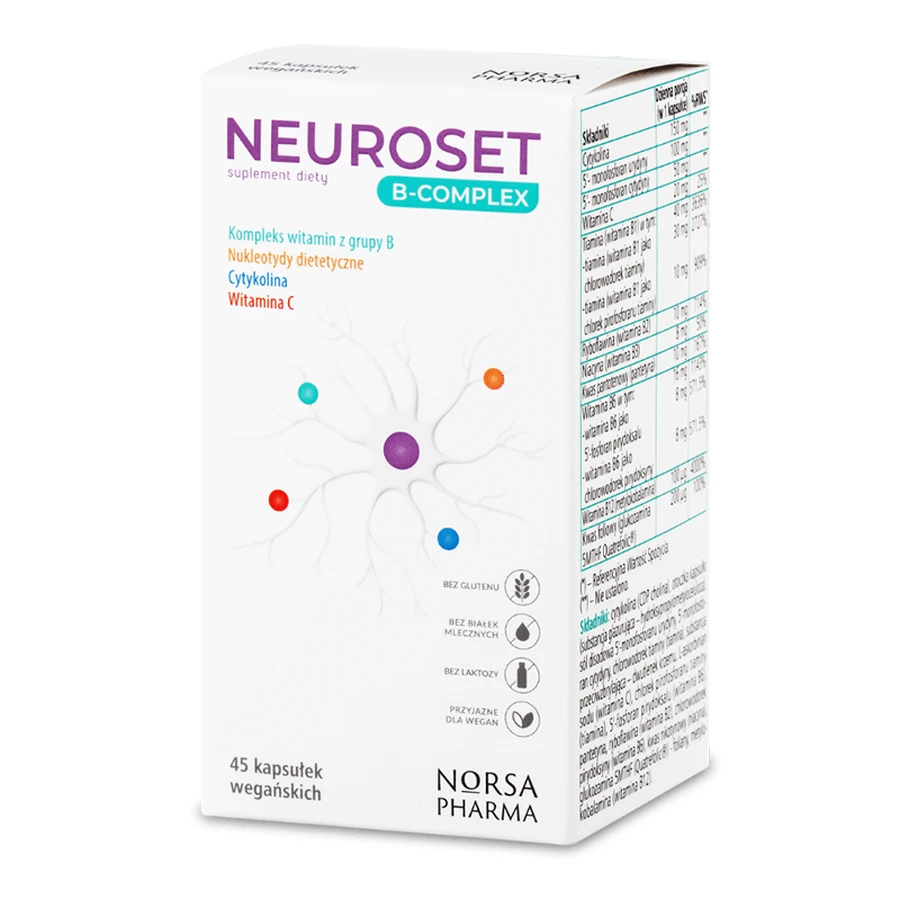 Neuroset B-Complex, 45 капсул: цены и характеристики