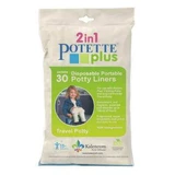 Одноразові біорозкладні пакети для горщиків, 30 штук, Potette Plus