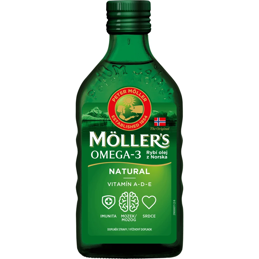 Möllers Omega 3 Fish Oil Natur из жира печени трески 250 мл: цены и характеристики
