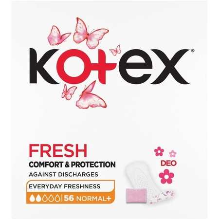 Kotex® Прокладки DEO Normal + 56 шт.: цены и характеристики