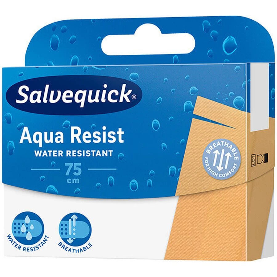 Salvequick Aqua Resist 75см х 6см 1 упаковка: ціни та характеристики