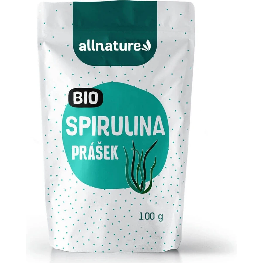 Allnature Порошок спирулины Био 100 г 1×100 г, порошок спирулины: цены и характеристики