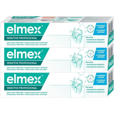 Зубна паста Elmex Sensitive Professional 3 x 75 мл: ціни та характеристики