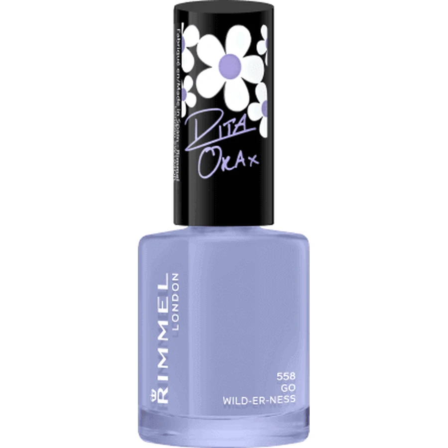 Rimmel London Лак для нігтів 60 Seconds Super Shine 558 Go Wild-Er-Ness, 8 мл: ціни та характеристики