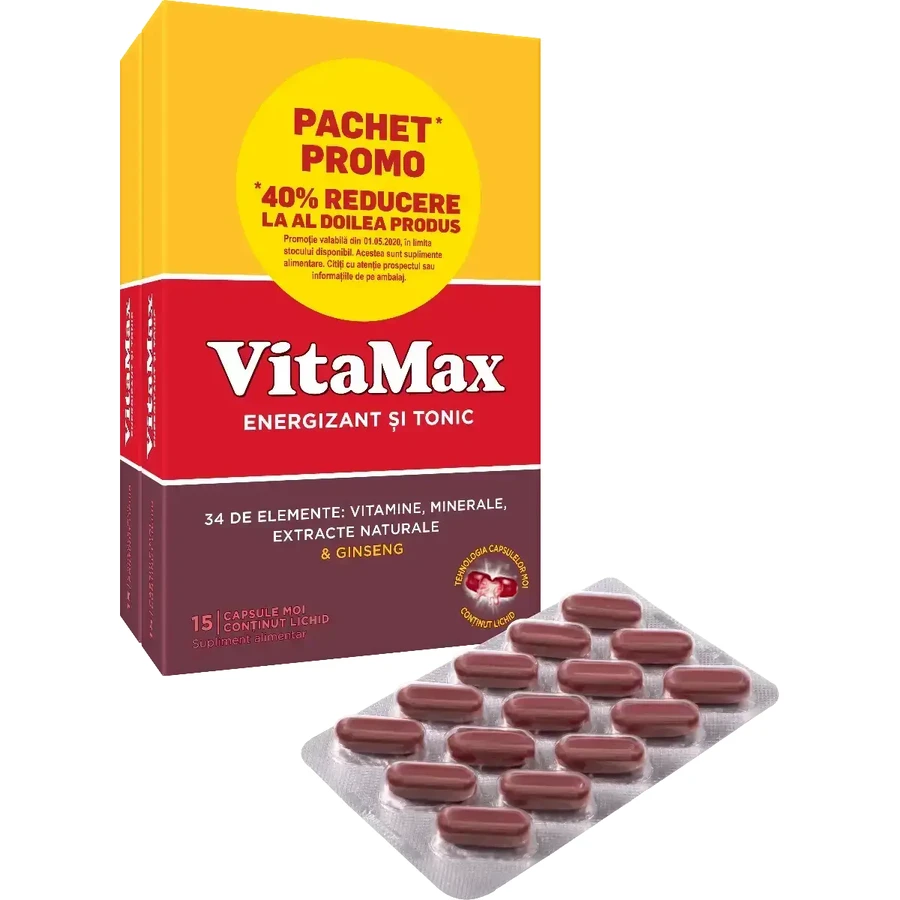 Мультивитамины Perrigo Vitamax, 15+15 капсул: цены и характеристики