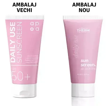 Сонцезахисний крем Synergy Therm Apa+, SPF 50+ для щоденного використання, 50 мл: ціни та характеристики