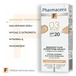 Pharmaceris F, Непрозорий флюїд 03 Бронза, SPF 20, 30 мл: ціни та характеристики