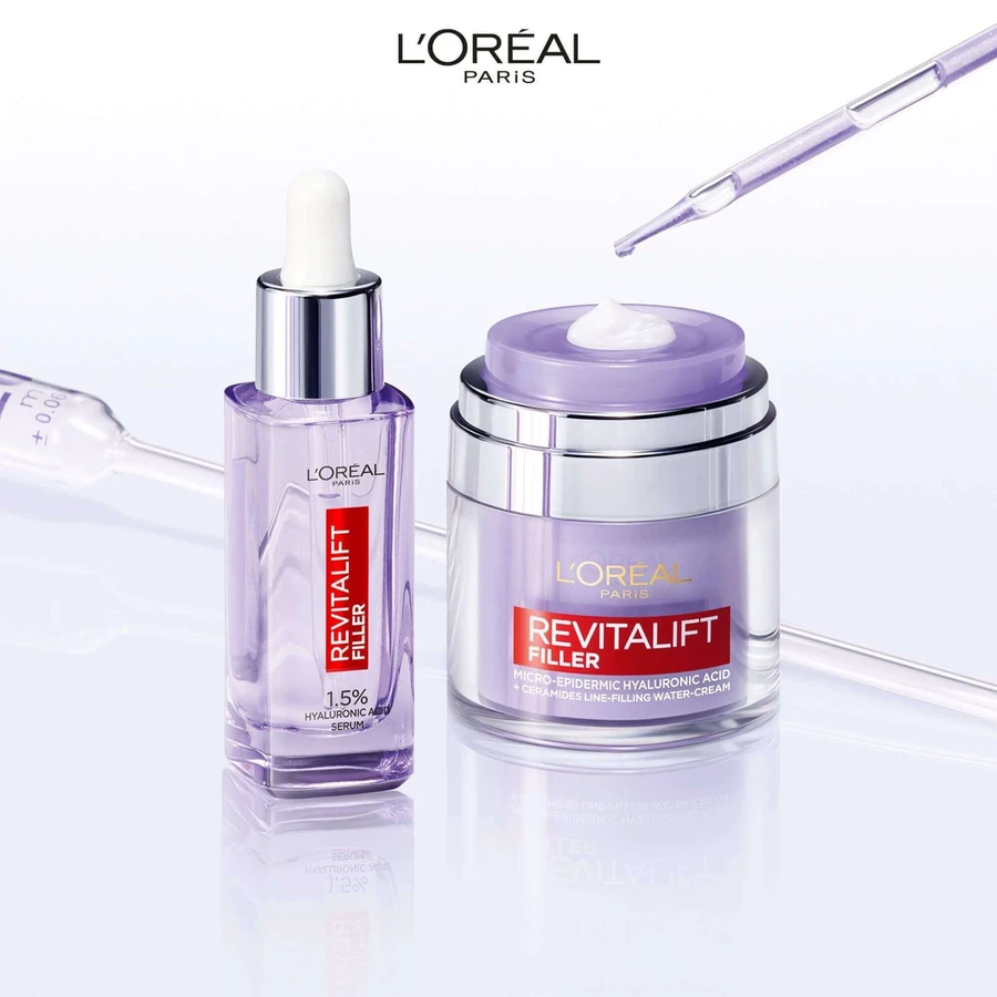 L'Oréal Paris Ревіталіфт Філер Сироватка проти зморшок з 1,5% чистої гіалуронової кислоти 30 мл: ціни та характеристики