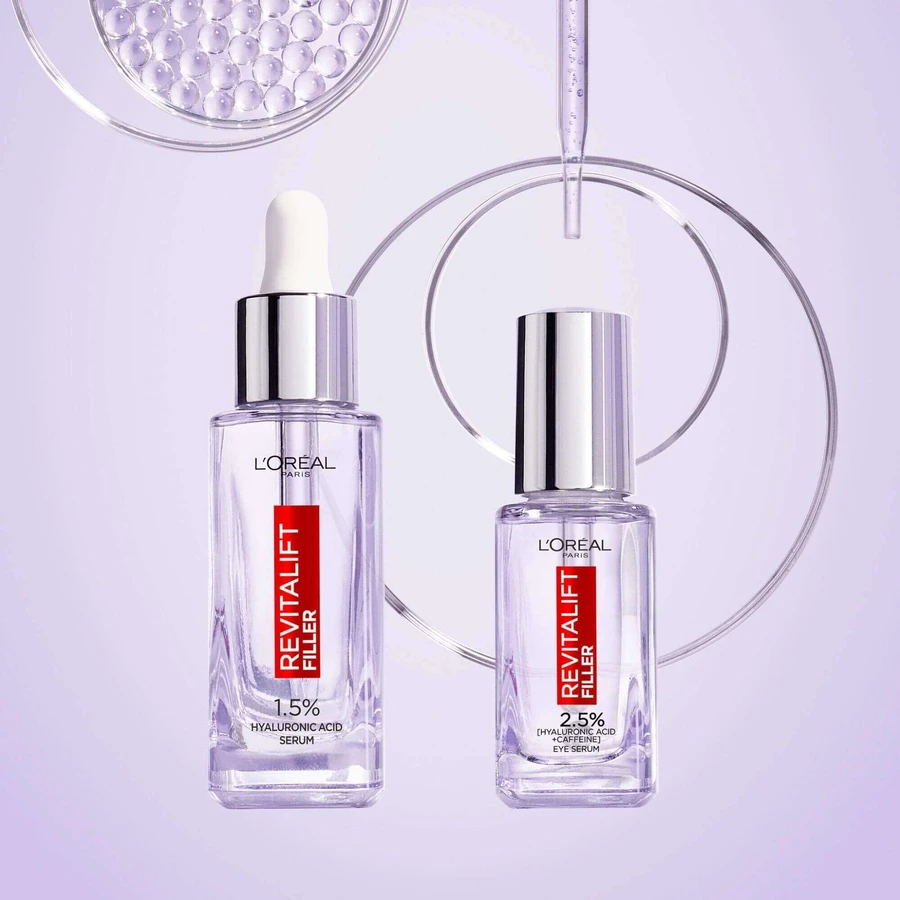 L'Oréal Paris Ревіталіфт Філер Сироватка проти зморшок з 1,5% чистої гіалуронової кислоти 30 мл: ціни та характеристики