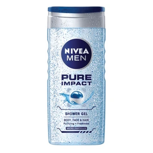 Гель для душу Pure Impact для чоловіків, 500 мл, Nivea